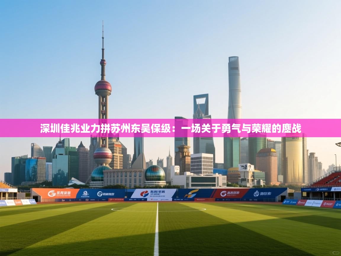 深圳佳兆业力拼苏州东吴保级：一场关于勇气与荣耀的鏖战