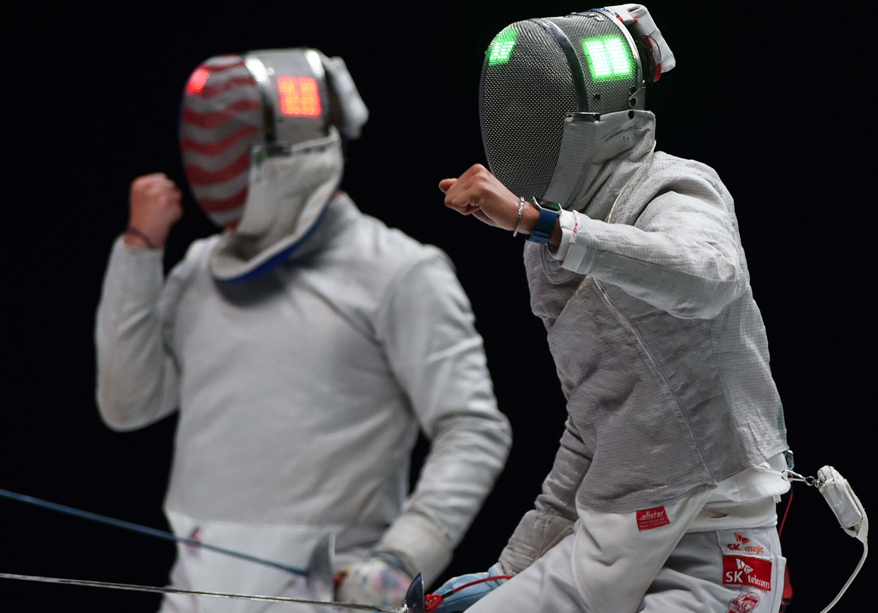 韩国射击选手技压群雄夺得第一