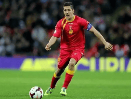 黑山队在比赛中踢出一场好球